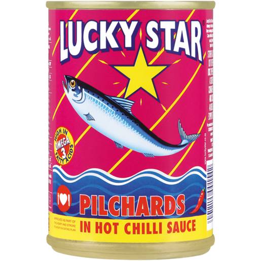 Lucky Star Pilchards In Hot Chilli Sauce 400g